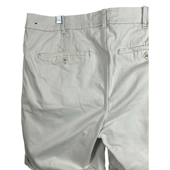 Abercrombie & Fitch Men’s Chino Shorts‎ 36 Pleated Cuffed Preppy Hamptons Resort - Picture 8 of 11